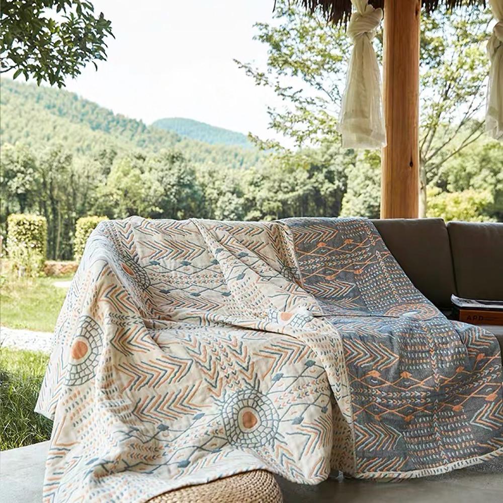 바반투 보헤미안풍 얇은 여름 이불침구 150x200