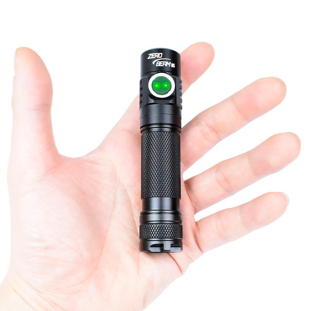 제로빔 M5 충전식 미니 LED 후레쉬
