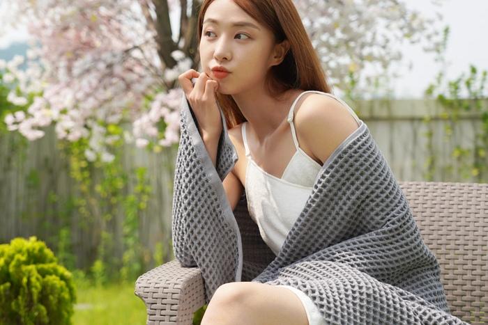 국내생산 와플 비치타월 캠핑 여행 골프 수건