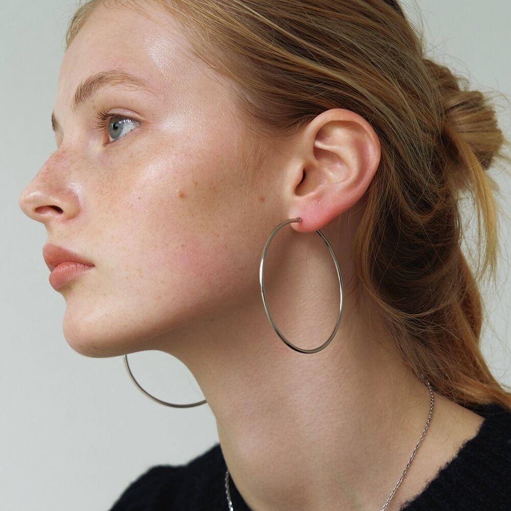 [Surgical] Big Ring Earrings