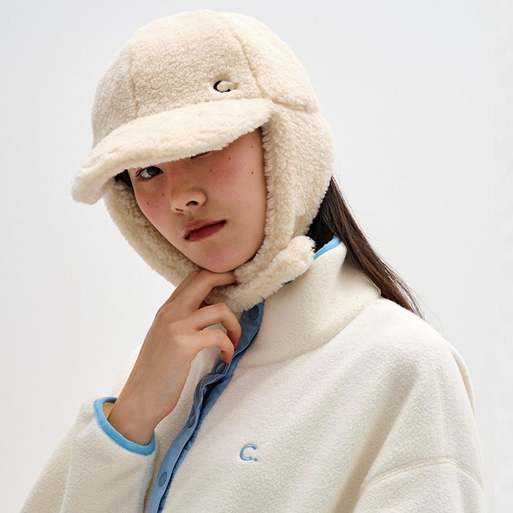 Logo Teddy Hat_Women (Beige)