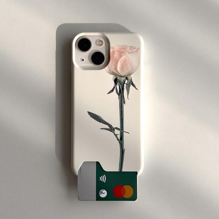 Arabesque Hard Phone case (카드수납)
