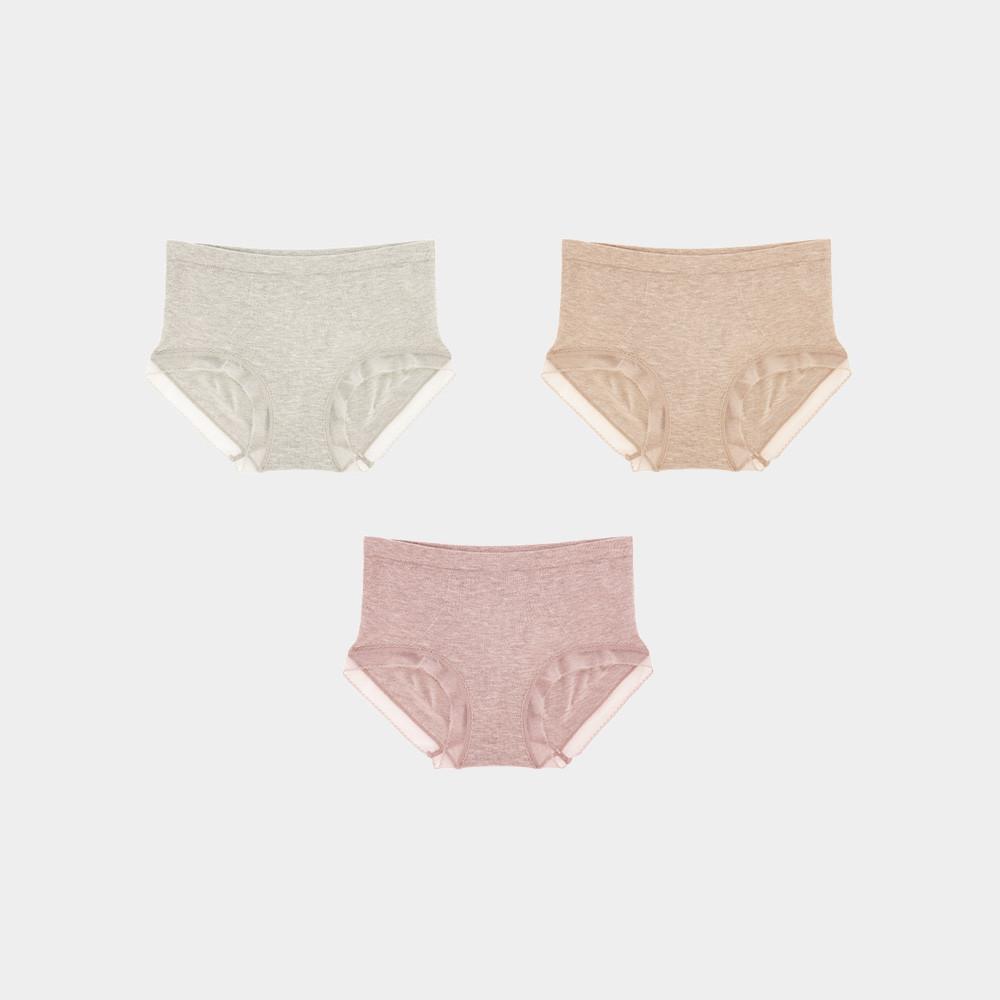 모달 심리스 안착 팬티 (3ea 세트)