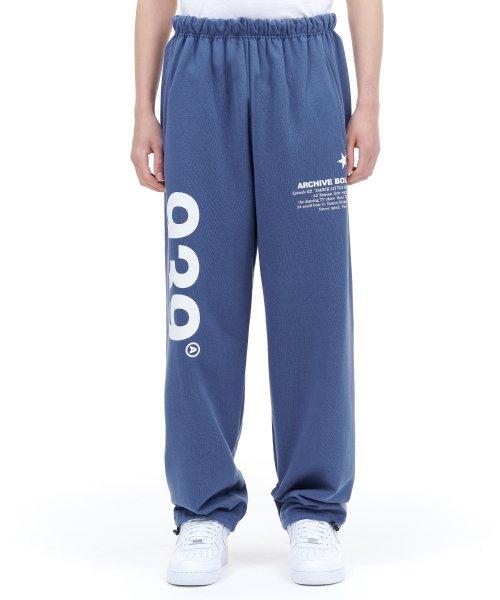 939 LOGO SWEAT PANTS (BLUE)