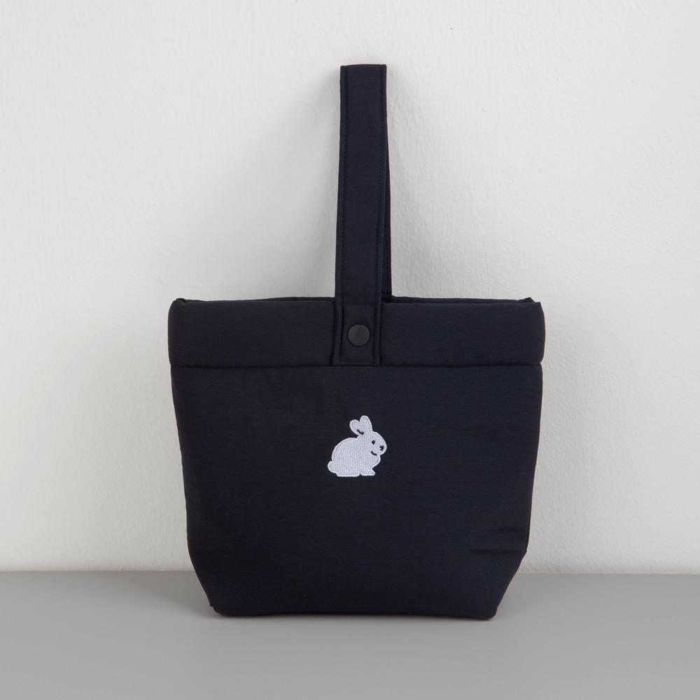 Airy Mini Totebag - 해피블랙래빗