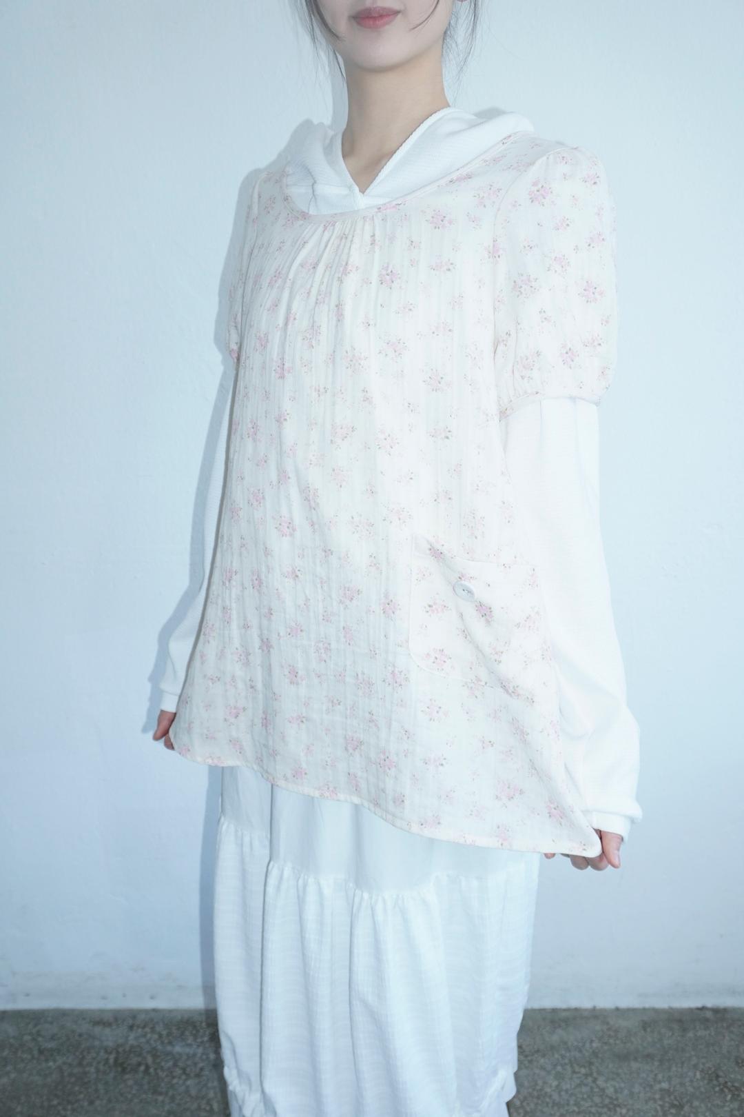 floral short-sleeve dress - 2 colors