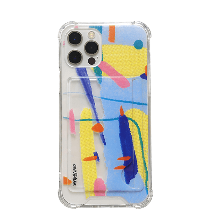 Pure card case (jelly hard)