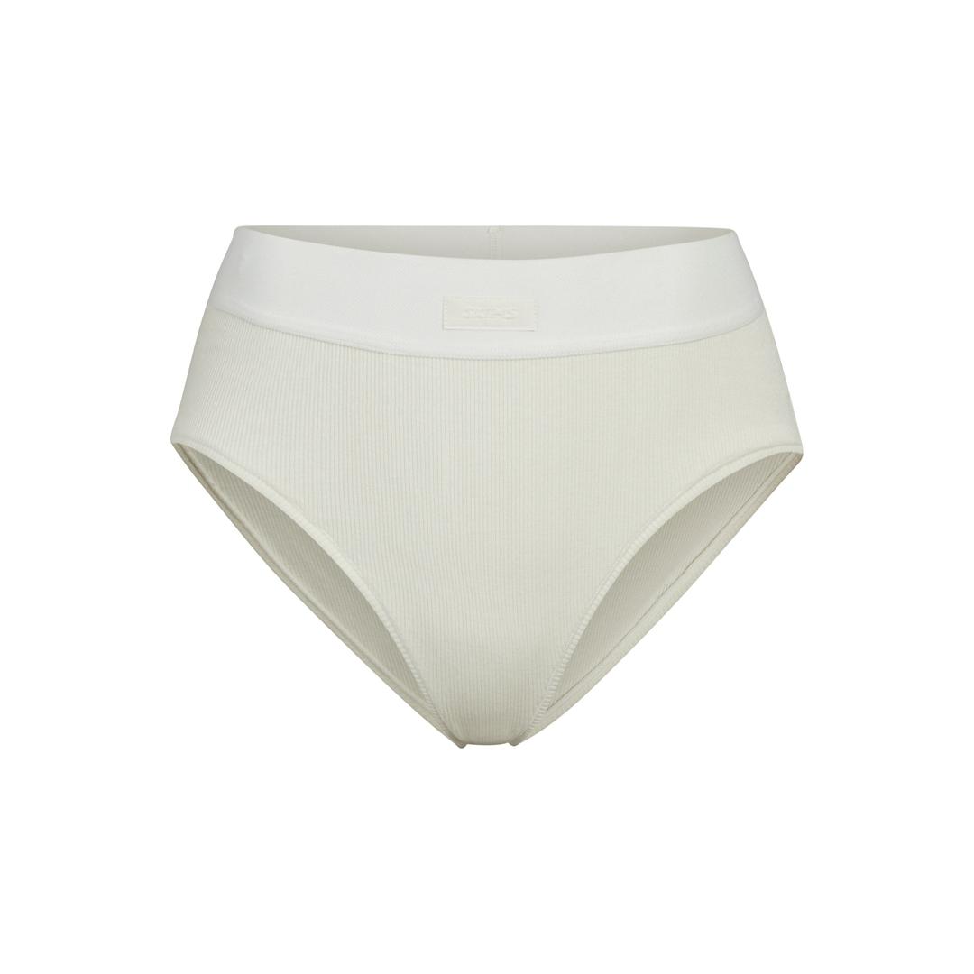 COTTON RIB BRIEF | BONE