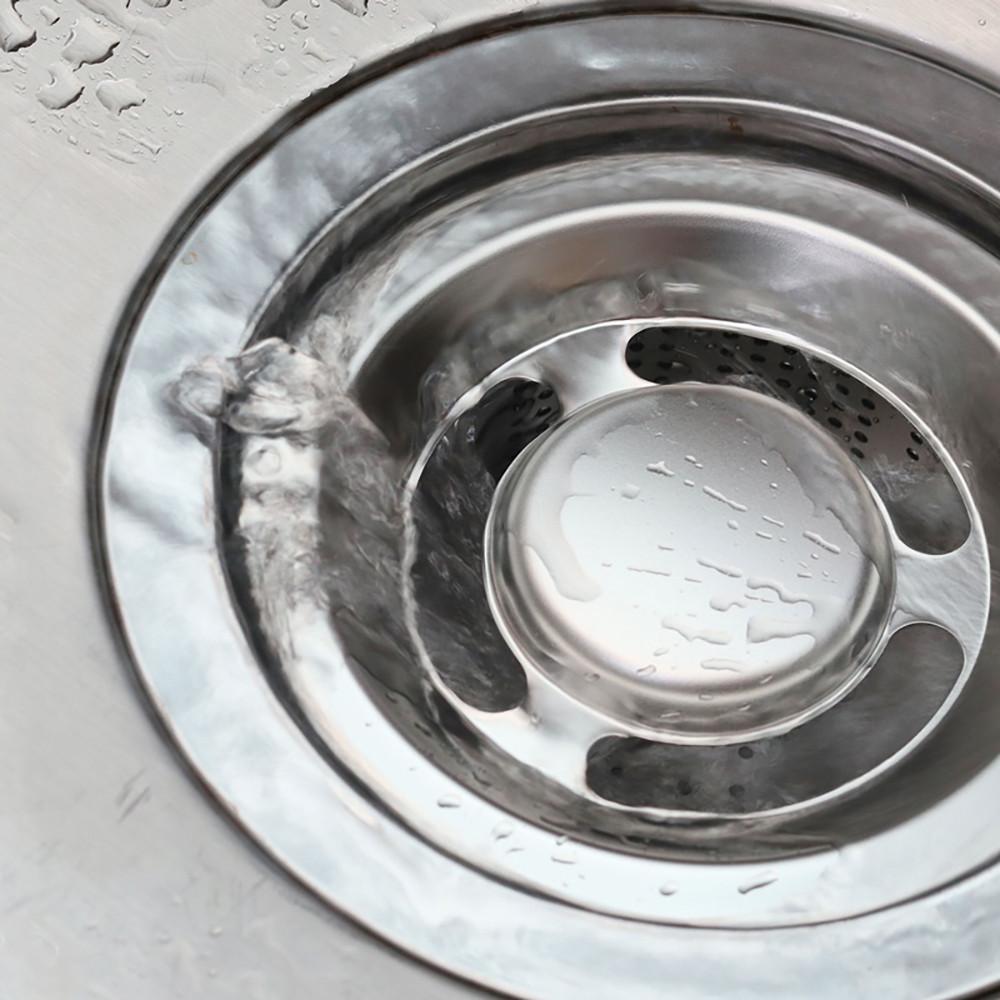 퓨애리 스텐304 싱크커버 싱크대 음식물 거름망 씽크대 배수구망 덮개 커버