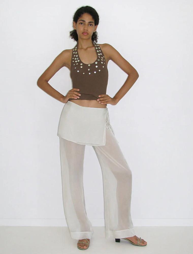 팔로마울 팬츠 실크 아카이브 Silk Archive 에크루