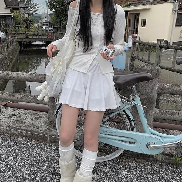 스센 트임 버튼 가디건 (4color)