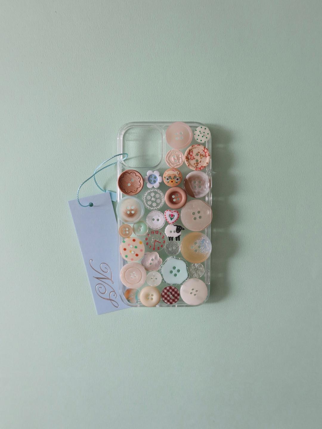 Peace of garden Button case