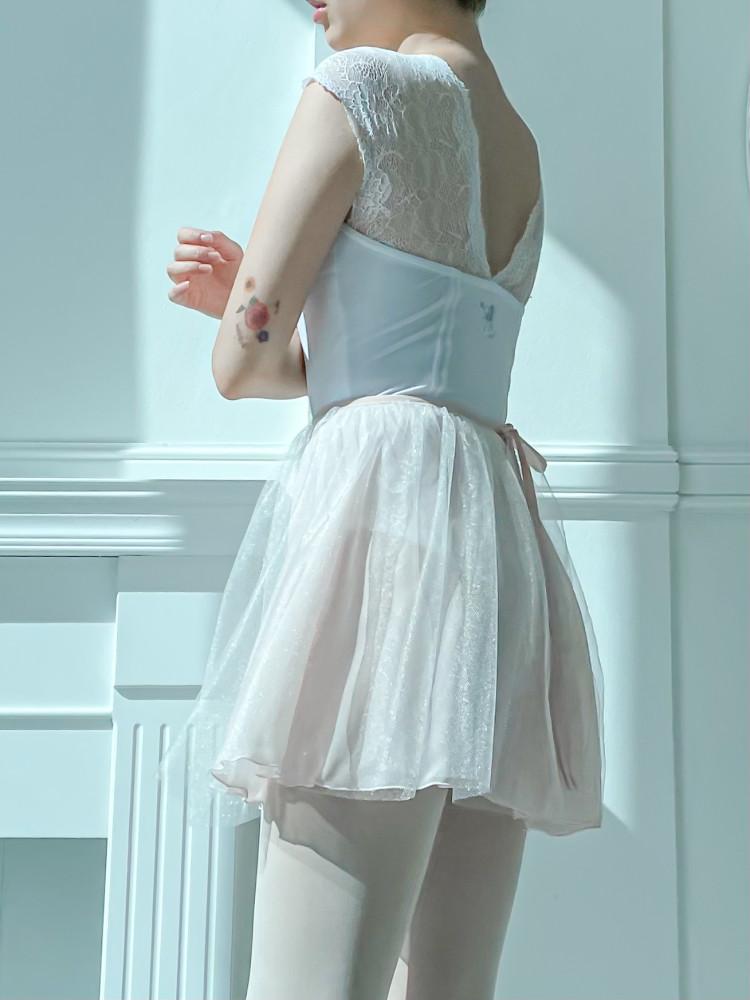 Laurel Skirt (Pink) l 로럴 스커트 핑크 (reversible) 성인 발레 취미 발레복