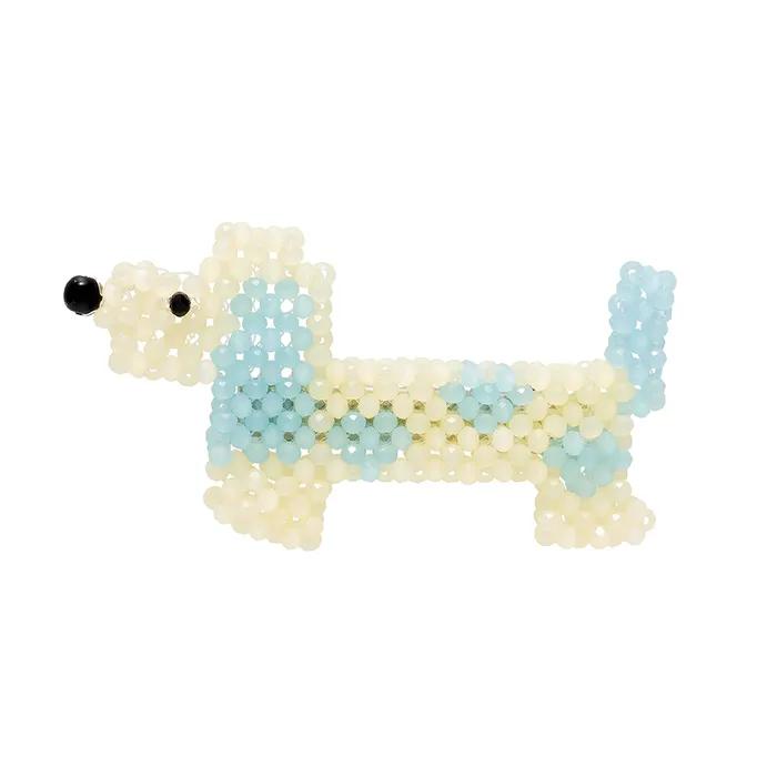 Heart Puppy Hairclip (Sky Blue)