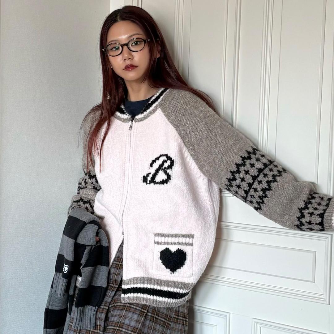 [예지PICK]Wool Teddy Cowichan-Pink