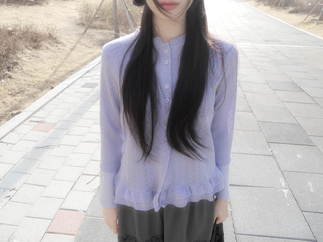 젤레나 cream cardigan
