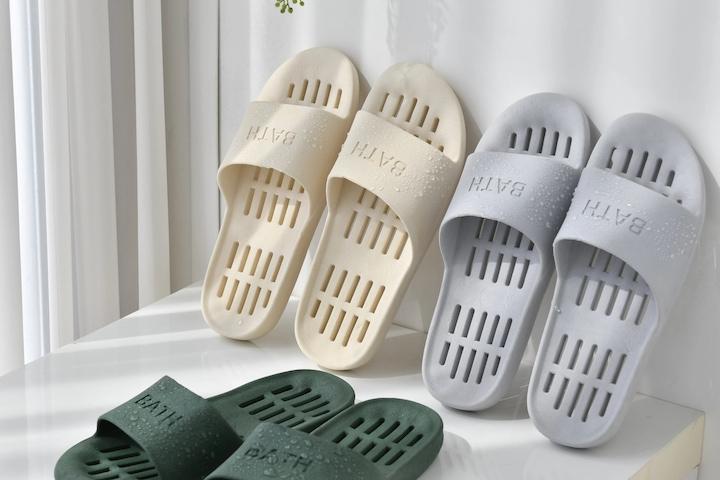 1+1 국내생산 발볼이 넓은 물빠짐 미끄럼 방지 욕실화