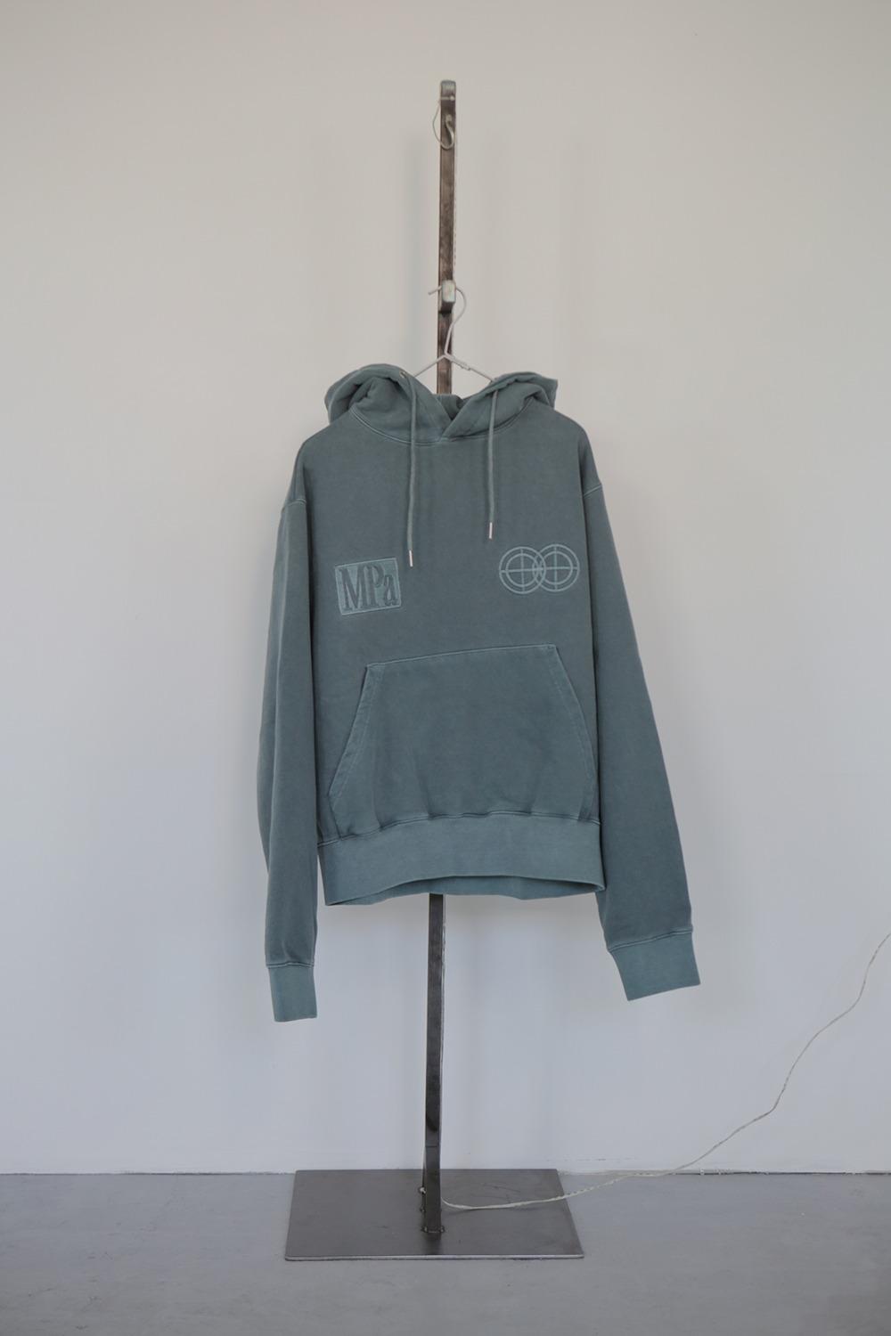 MPa heavy hooded sweatshirt (green)