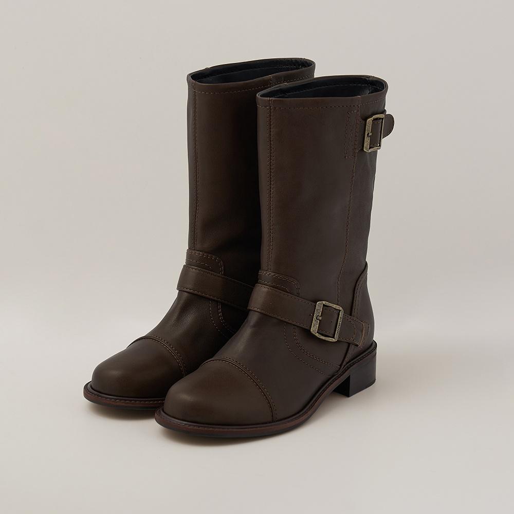 DUMBLE MID BOOTS (BROWN)