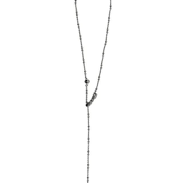 [equope/에콰웁] tor drop necklace