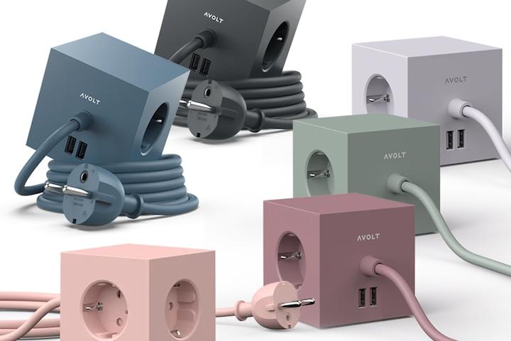 [오늘의딜][해외] 멀티탭 스퀘어원 큐브형