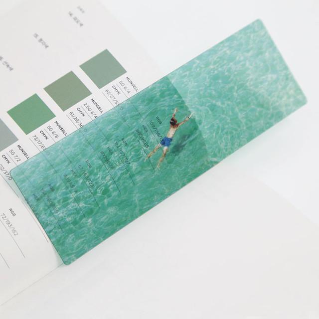 [그라운드시소샵] 요시고사진전 클리어북마크 / YOSIGO Clear Bookmark