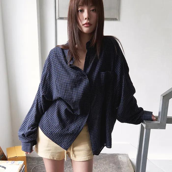 [PALACE] mini gingham check shirt_2Color