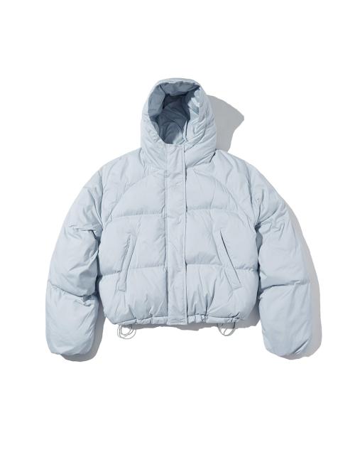Arc Puffer Jacket Silver Blue