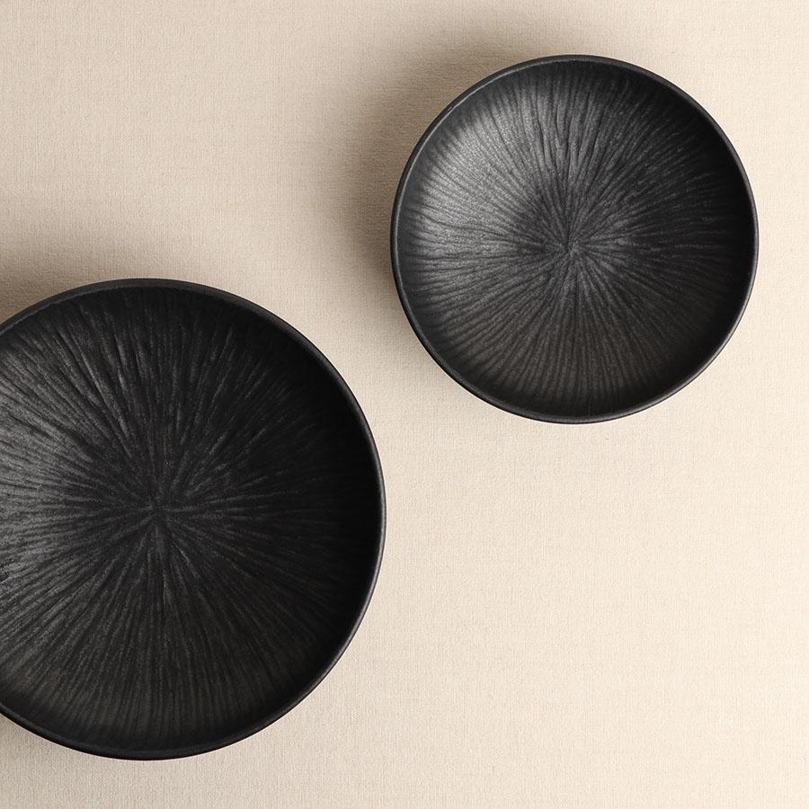 [강유단] 조각 원형 찬기 S, M