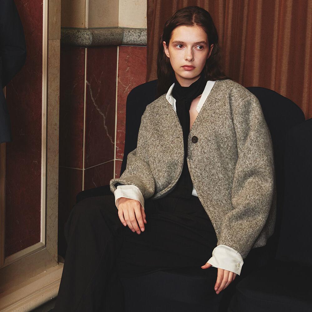 Cardigan Jacket - Grey