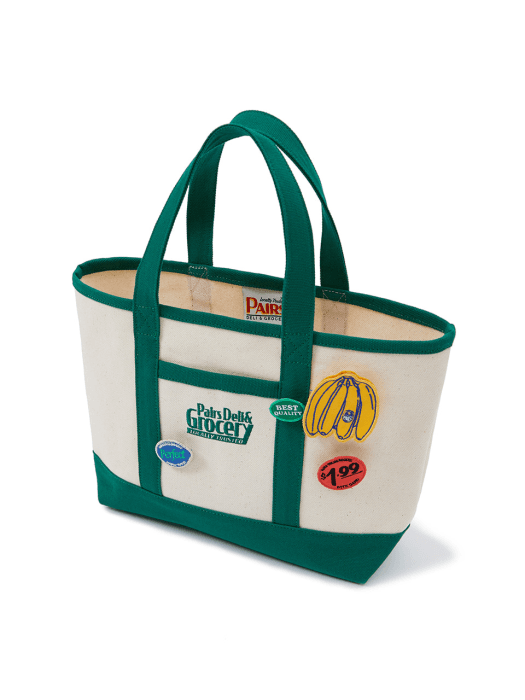 Patch Mini Tote Bag Green