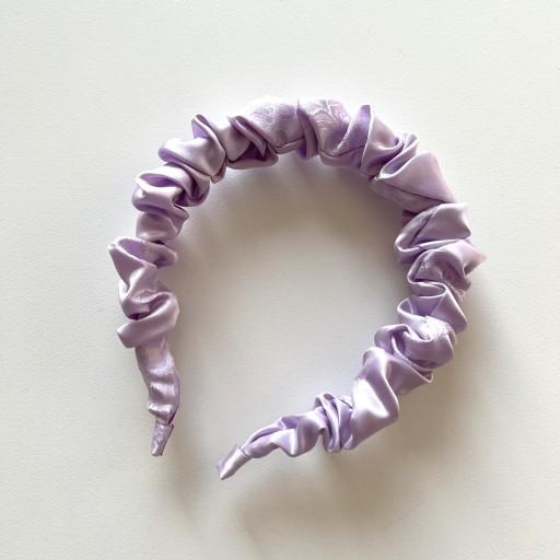 한복 셔링 머리띠 Lilac