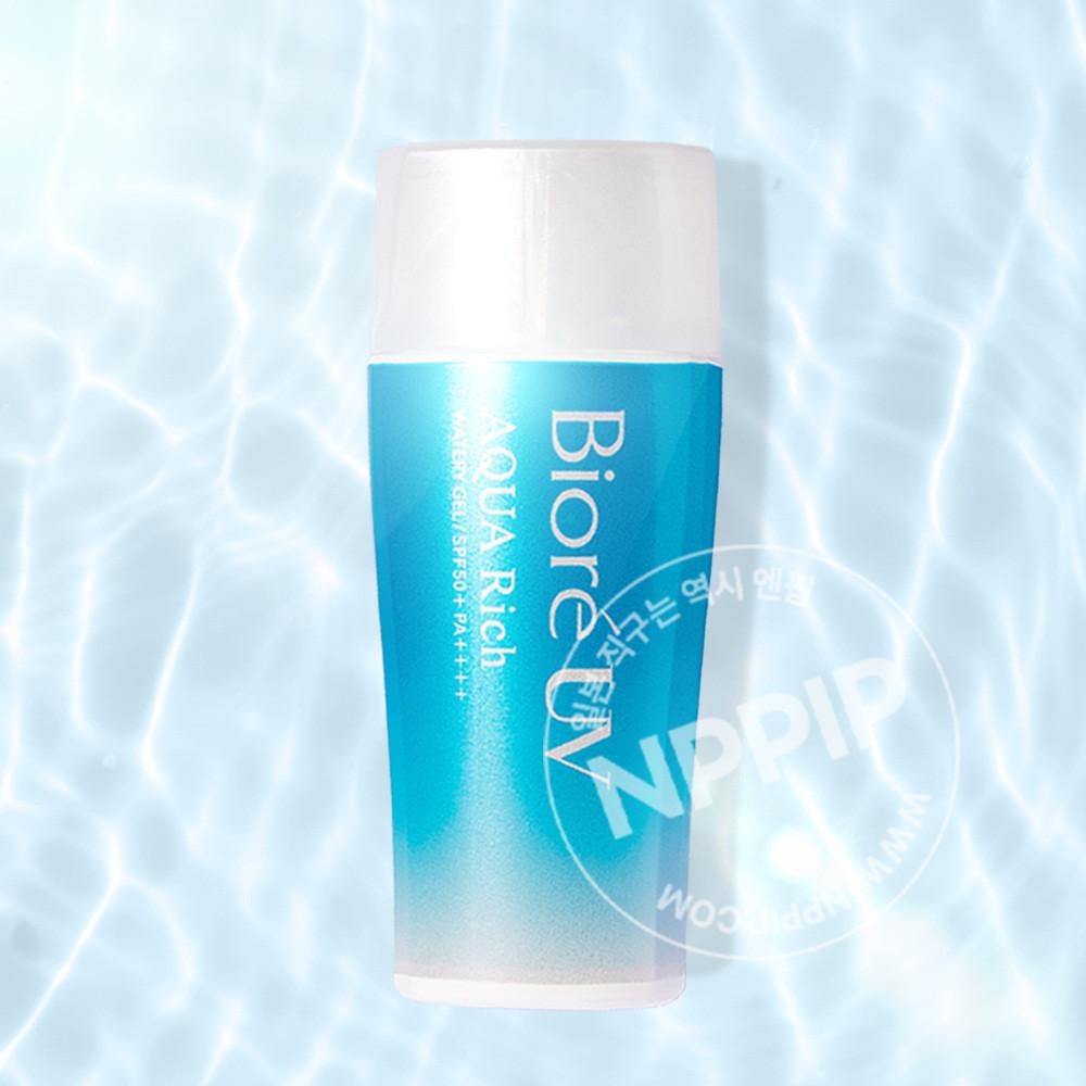 일본 선크림 비오레 uv아쿠아 리치 워터리젤 SPF50+ 70ml 외 14종