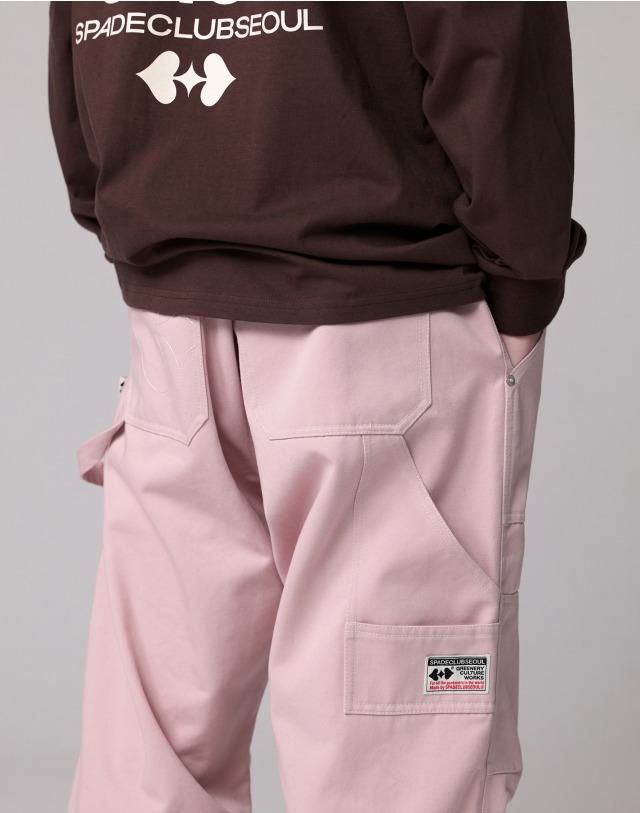 SCS Work Pants - Pink 워크팬츠
