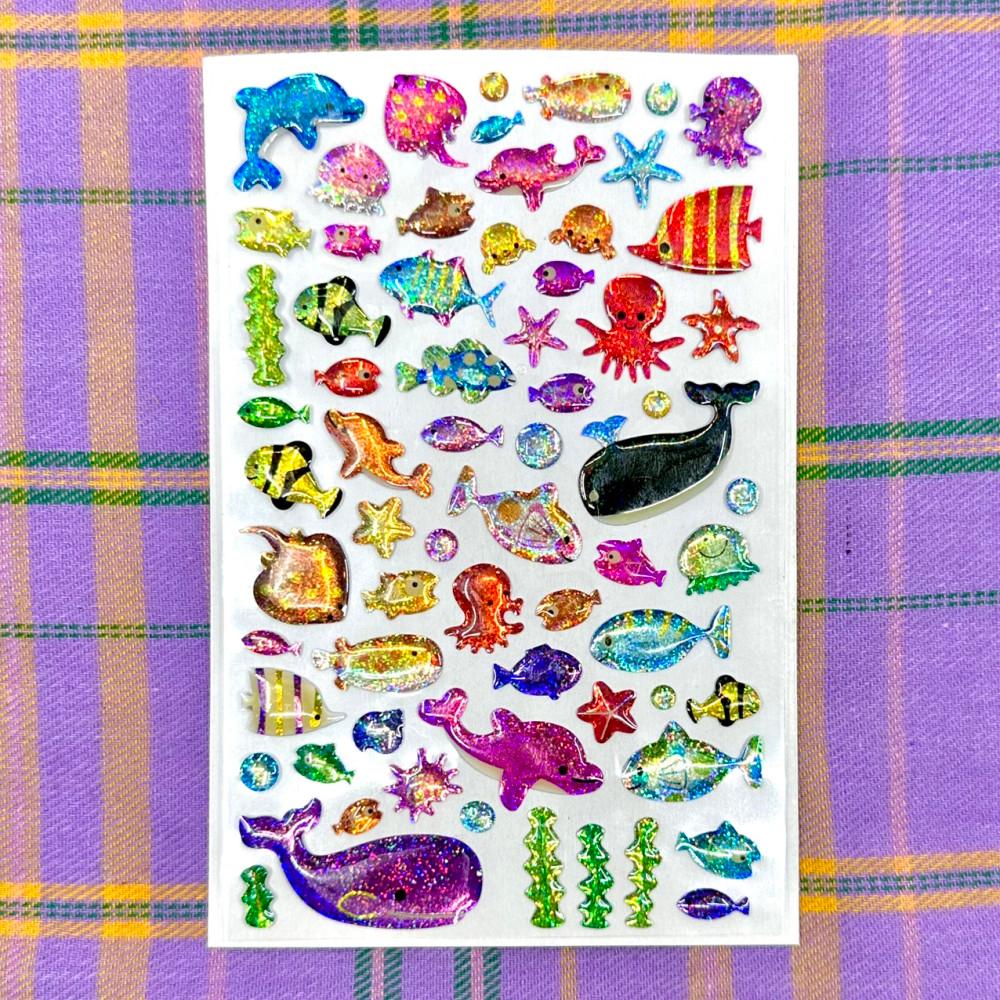 [중고] [고전문구] Y2K 일본 갸루 스타일 캐릭터 에폭시 스티커