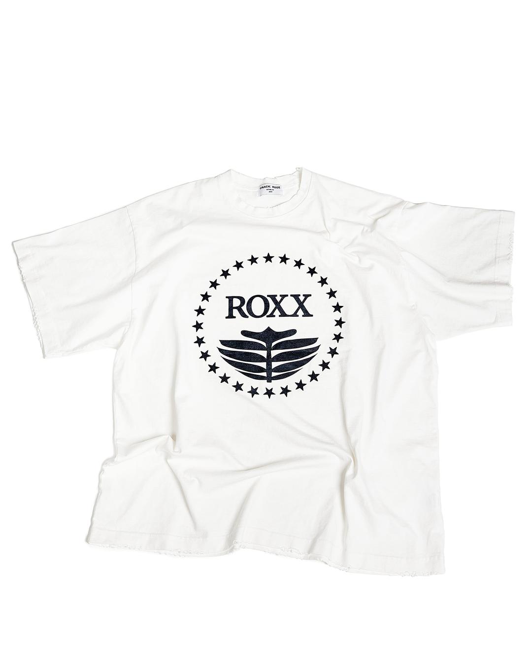 'ROXX\' FLOWER T-SHIRT WHITE