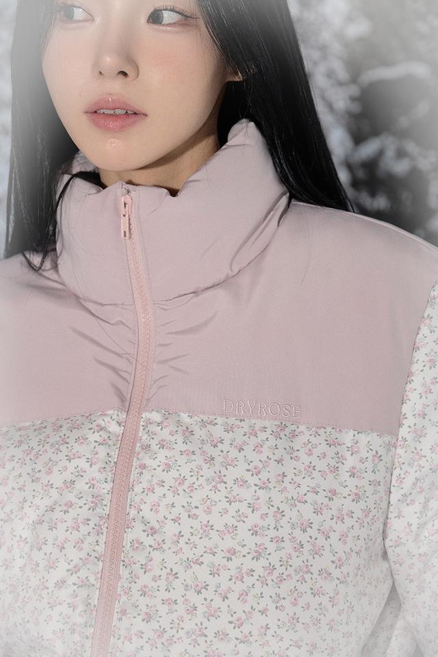 비터셀즈 Witty Puffer Jacket-Flower - 위시버킷