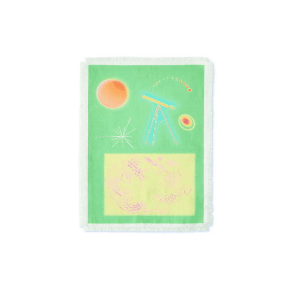 달과 열매 MOON AND FRUITS FABRIC POSTER
