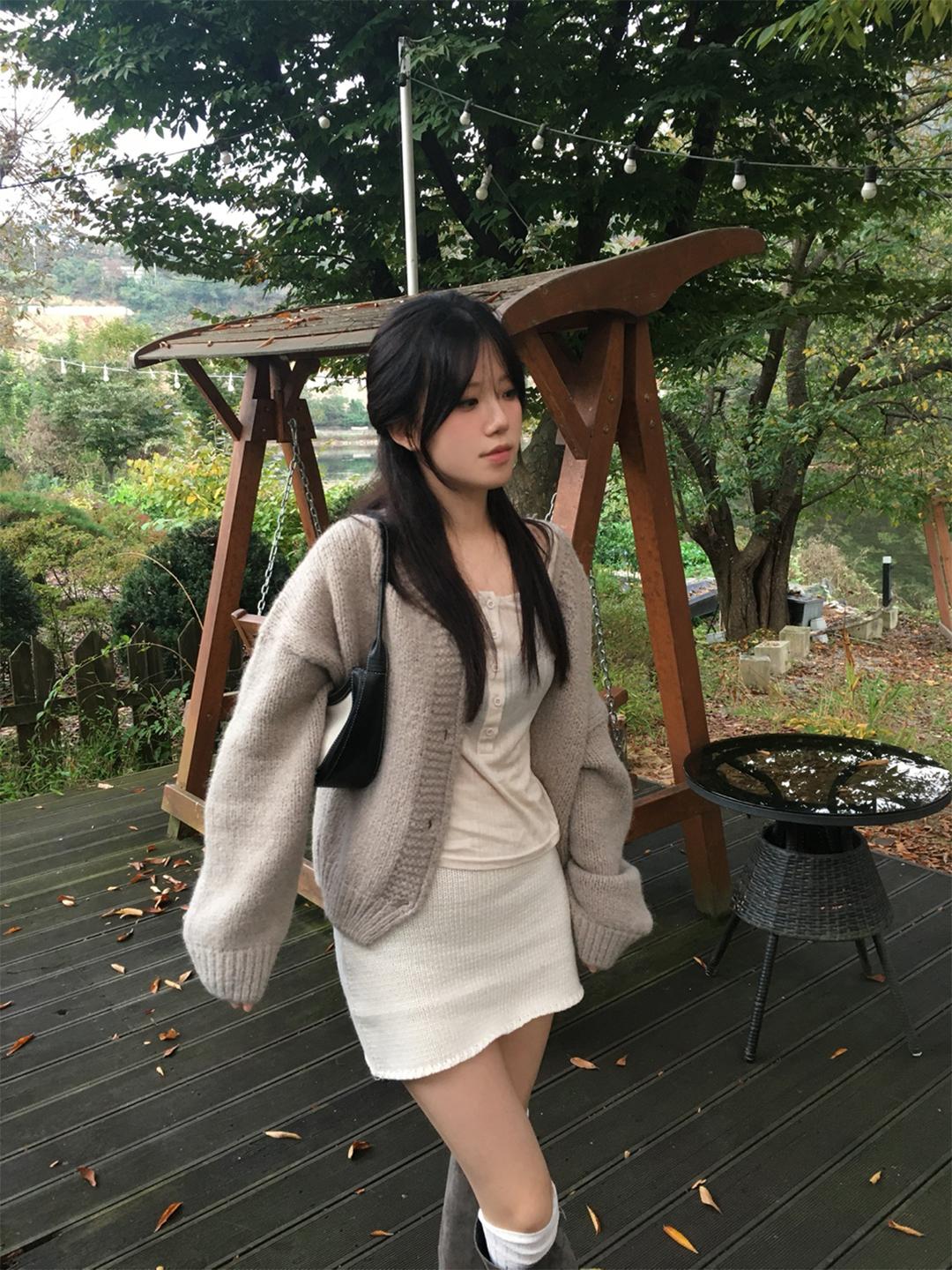 muffin over cardigan *7일 이상소요