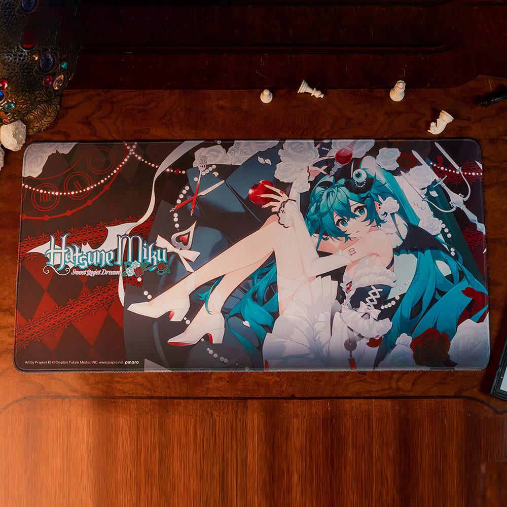 공식 굿즈 정품 스윗 콰이어트 드림 보컬로이드 하츠네 미쿠 캐릭터 마우스 패드 장패드
