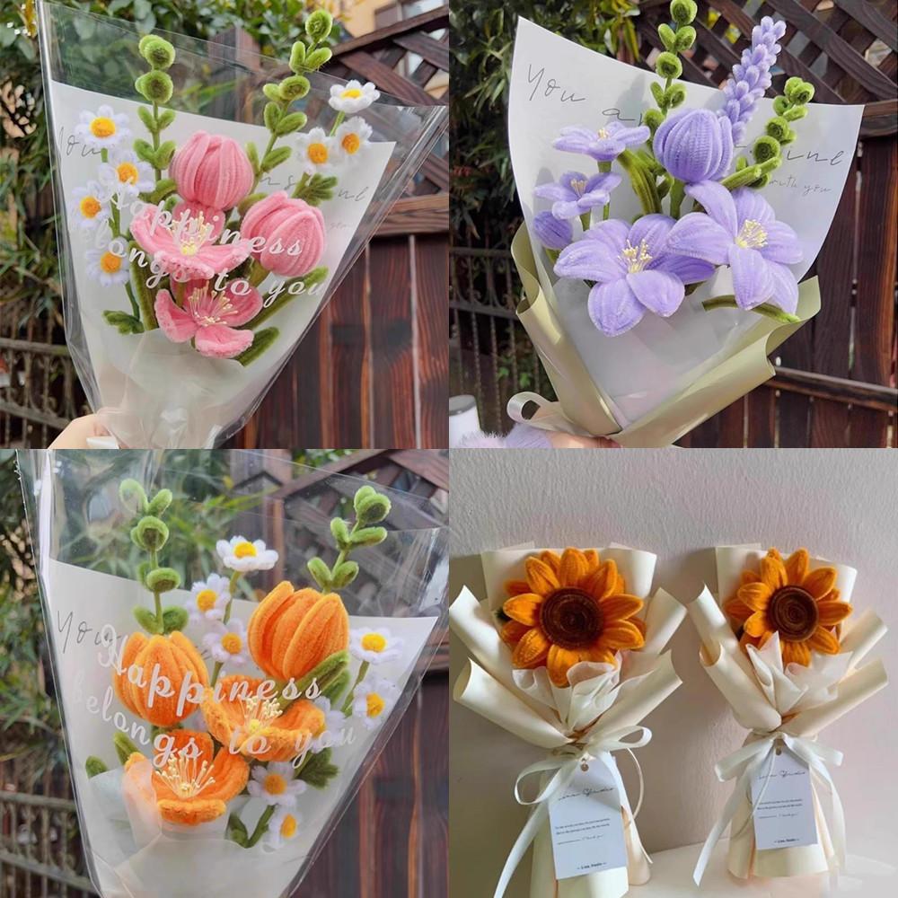 DIY 모루꽃다발 모루인형 만들기 재료 세트