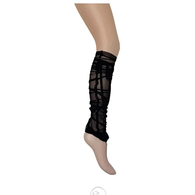 ballet strap mesh leg warmer / 발레 스트랩 메쉬 레그워머