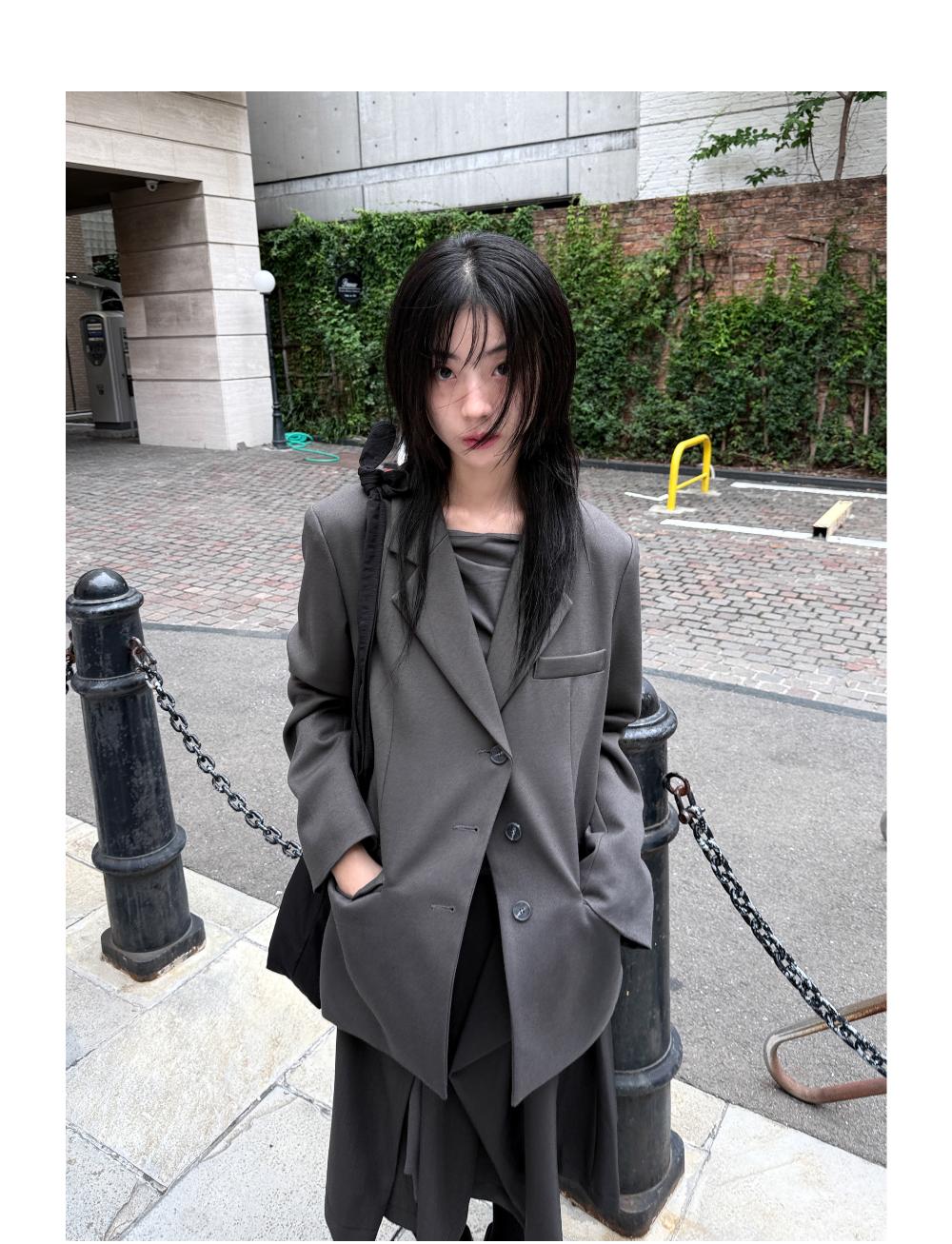 우화 3BUTTON CLASSIC BLAZER