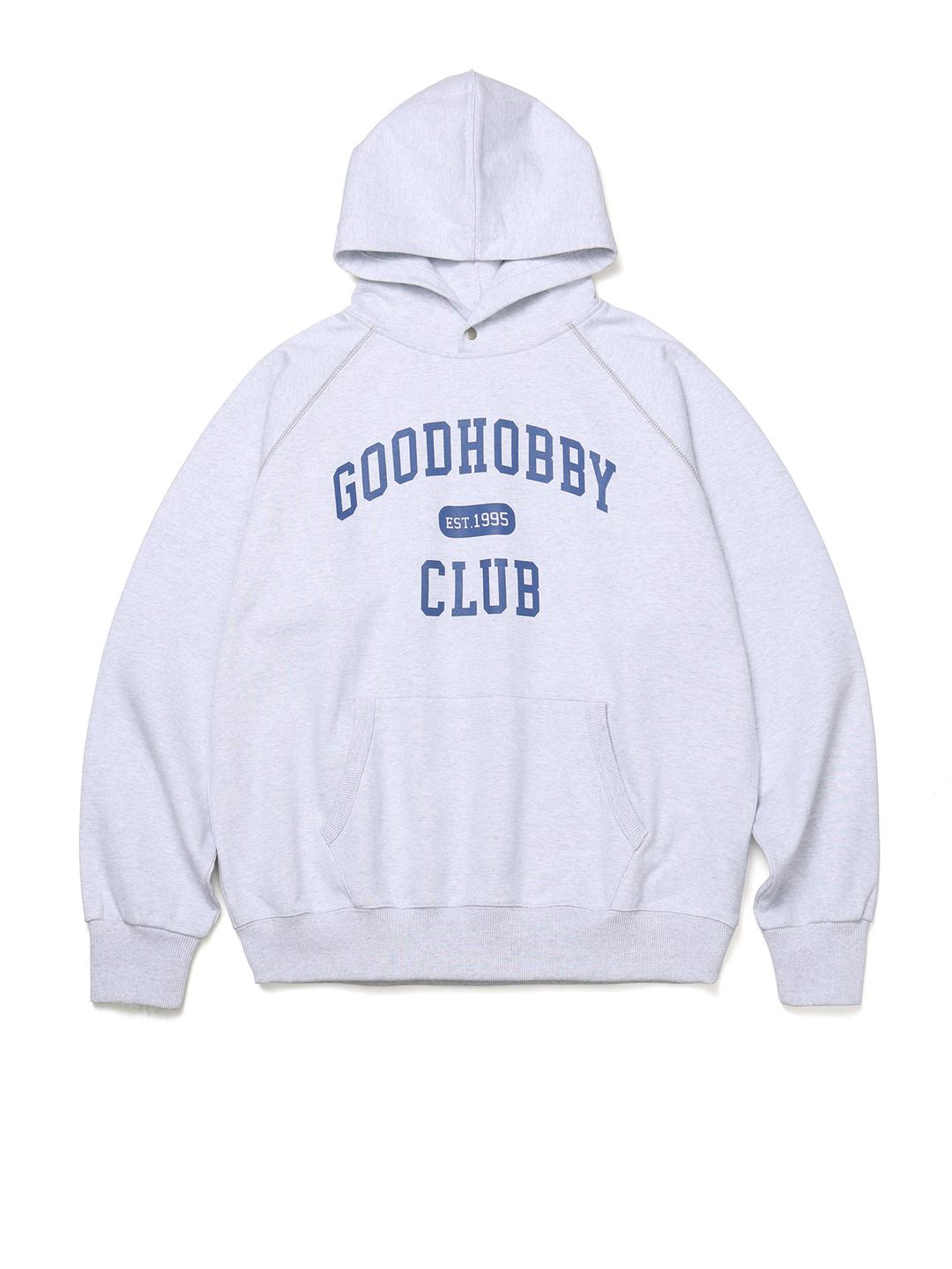 G.H.C OVER FIT HOODIE_MELANGE GREY