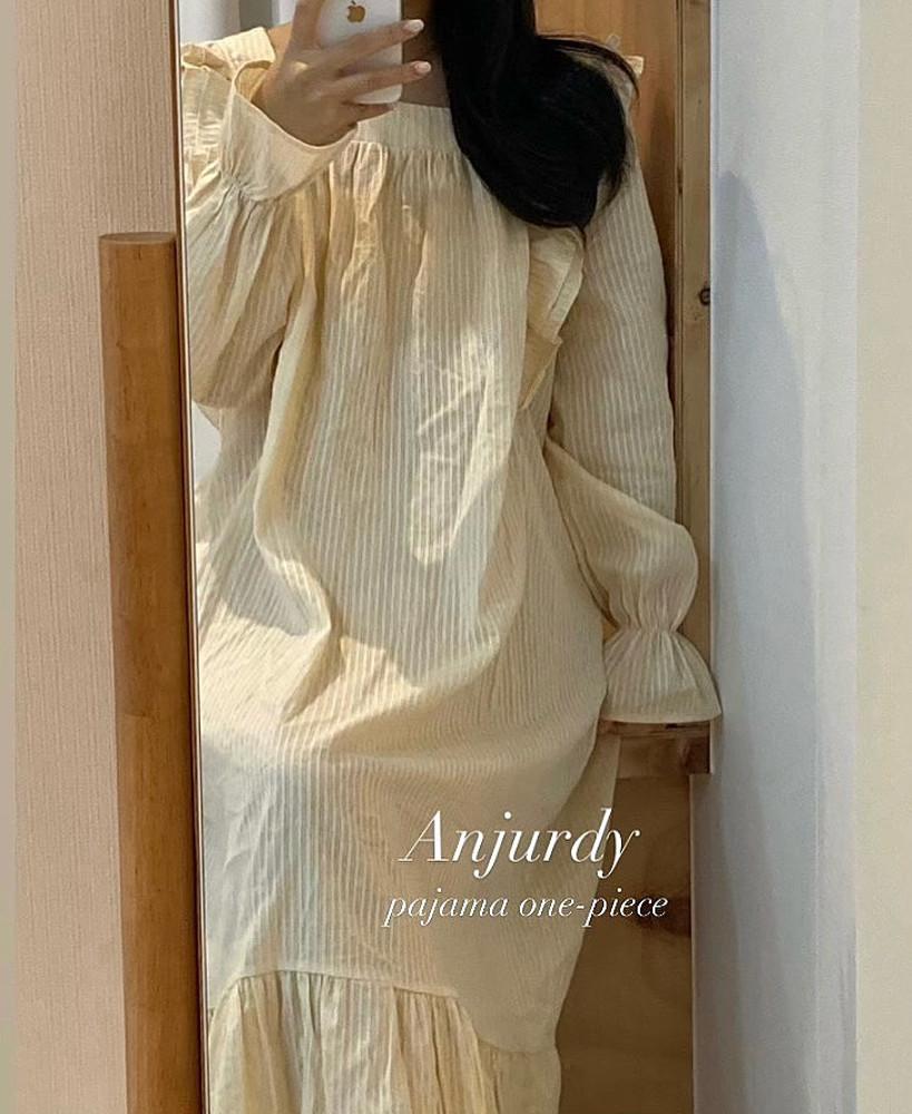 레몬프릴 파자마원피스