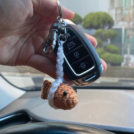 [당일 발송][추석선물][새차선물]액막이 명태 키링