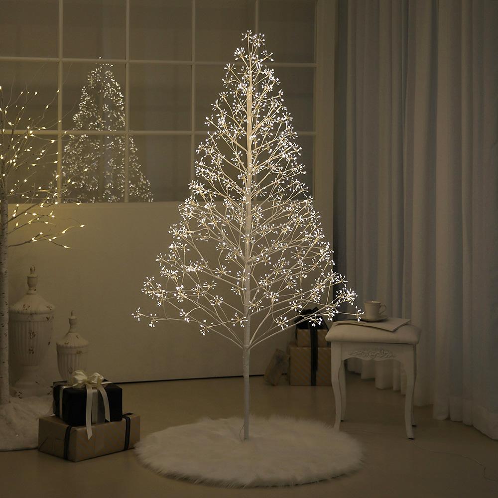 노블 트위그 대형 크리스마스 자작 나무 트리 장식 조명 무드등 led 180cm 풀세트
