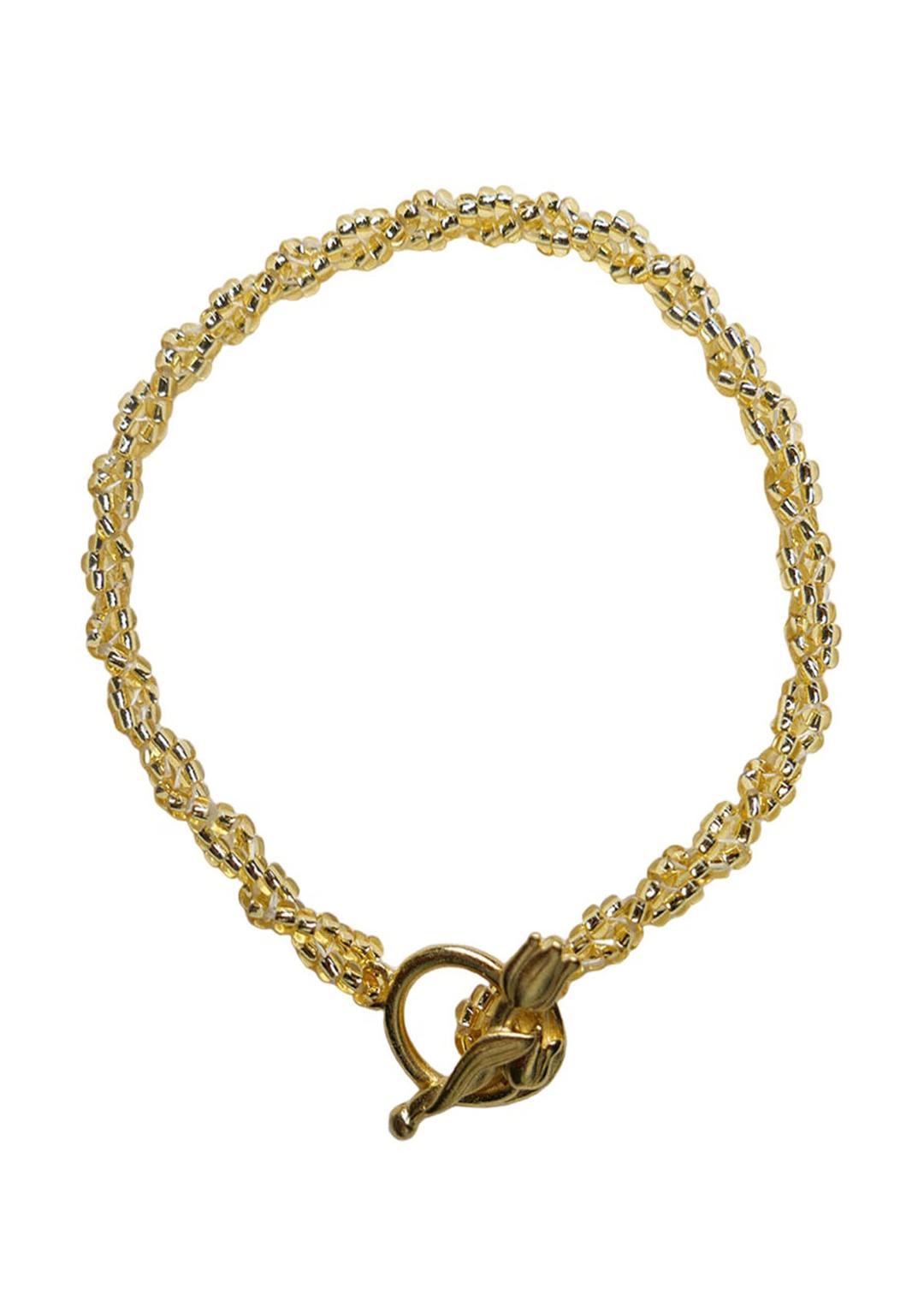 Tulip chain Bracelet (Gold)