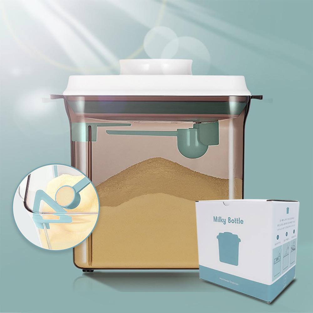 제이미로프트 밀키보틀 힙 분유 홀레 분유통 단백질 파우더 밀폐 보관 용기 케이스