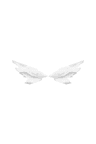 Kiel_00 wing hair clip White (2ea/set)